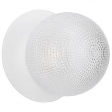 Lassie Diamond Cut Glass Warm White LED Outdoor Wall Light